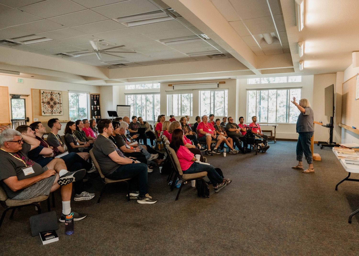 Reformation Project ambassadors in a training session at the 2026 Ambassador Retreat